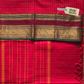 Kanchi Cotton|REd & Maroon