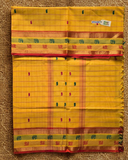 Kanchi Cotton|Bright Yellow & Orange