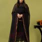 Handwoven Jamdani cotton Unstitched 2-piece Kurti | Jet Black