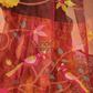 Muslin Jamdani Saree With Mahagany Red - 132