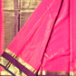 Classic Mysore Silk Saree  |  Rani Pink