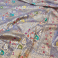 Pure Banarasi Exclusive Ektara Kora JAMDANI Tilfi saree  | Lavender Grey