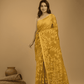 Jamdani Saree With Golden Yellow - 02 - indeloom