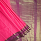 Classic Mysore Silk Saree  |  Rani Pink