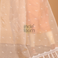 Pure Handloom Muslin Jamdani Dupatta With Light Baby Pink - 036