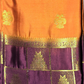 Classic Mysore Silk Saree  |  Marigold Orange