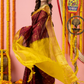 Handloom Korvai Silk Cotton Saree | Deep Maroon
