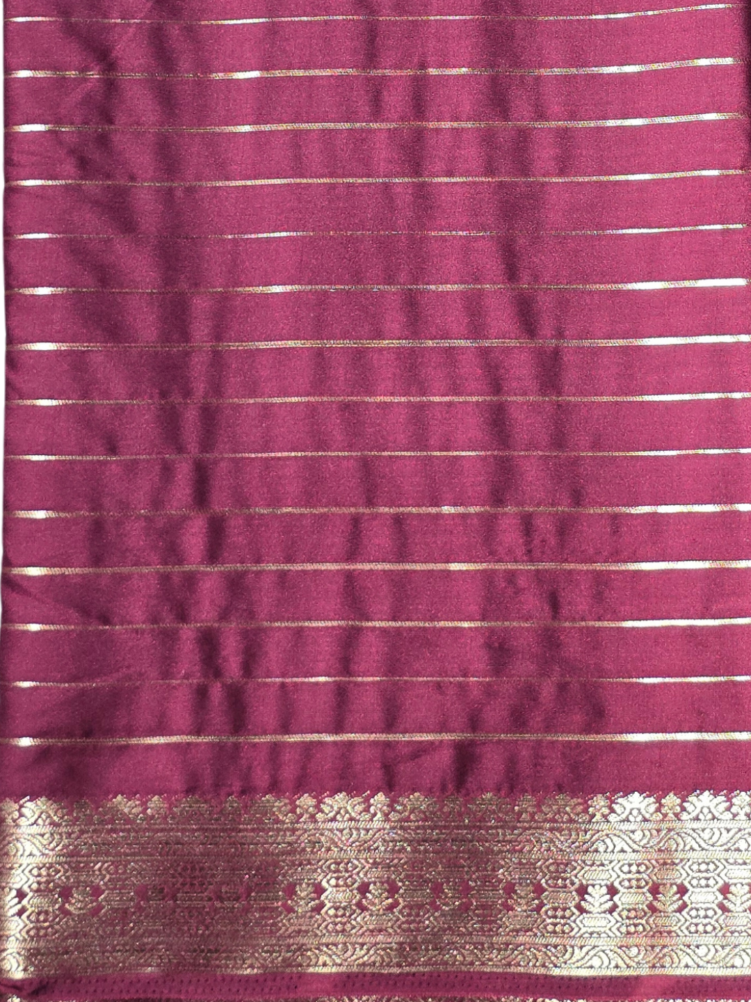 Classic Mysore Silk Saree  |  Old Rose