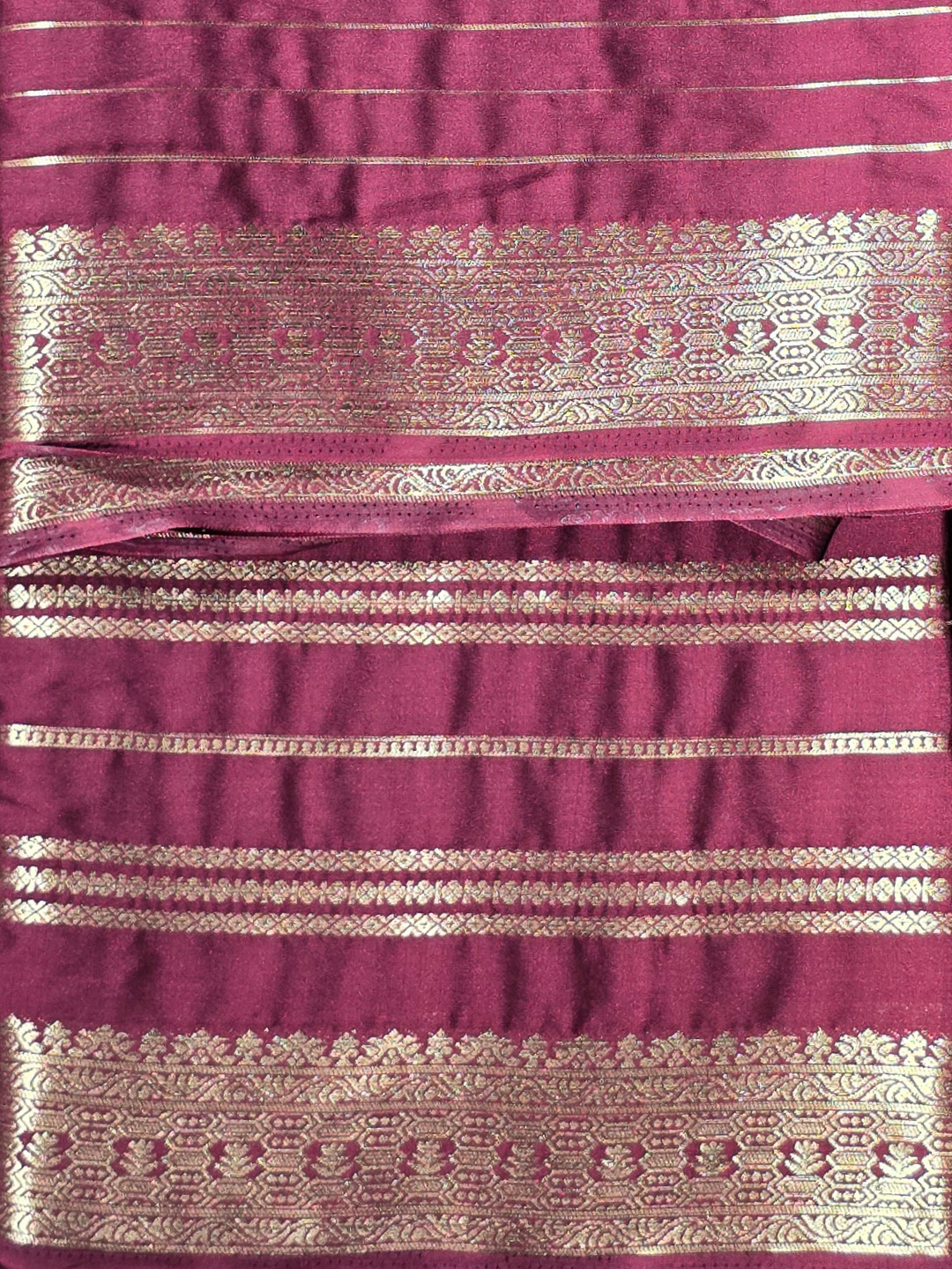 Classic Mysore Silk Saree  |  Old Rose