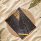 Handloom Chanderi Silk Cotton Saree  |  rich black