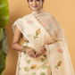Classic Kota Doria Cotton Unstitched 2-Piece Kurti | Off-White