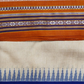 Handwoven Pure Vidarbha Tussar Silk Saree | Ocean Blue and Orange
