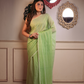 Light Green  Handloom cotton-067