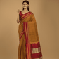 Pure Ilkal Saree With Dijon yellow and Red border - 045