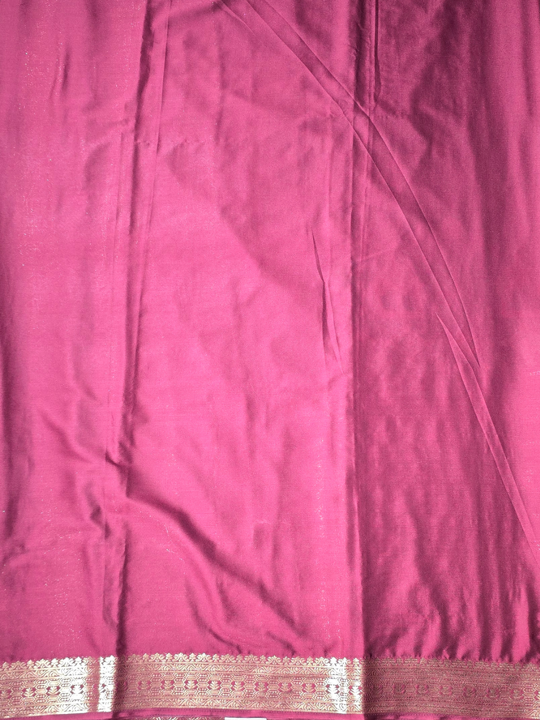 Classic Mysore Silk Saree  |  Old Rose