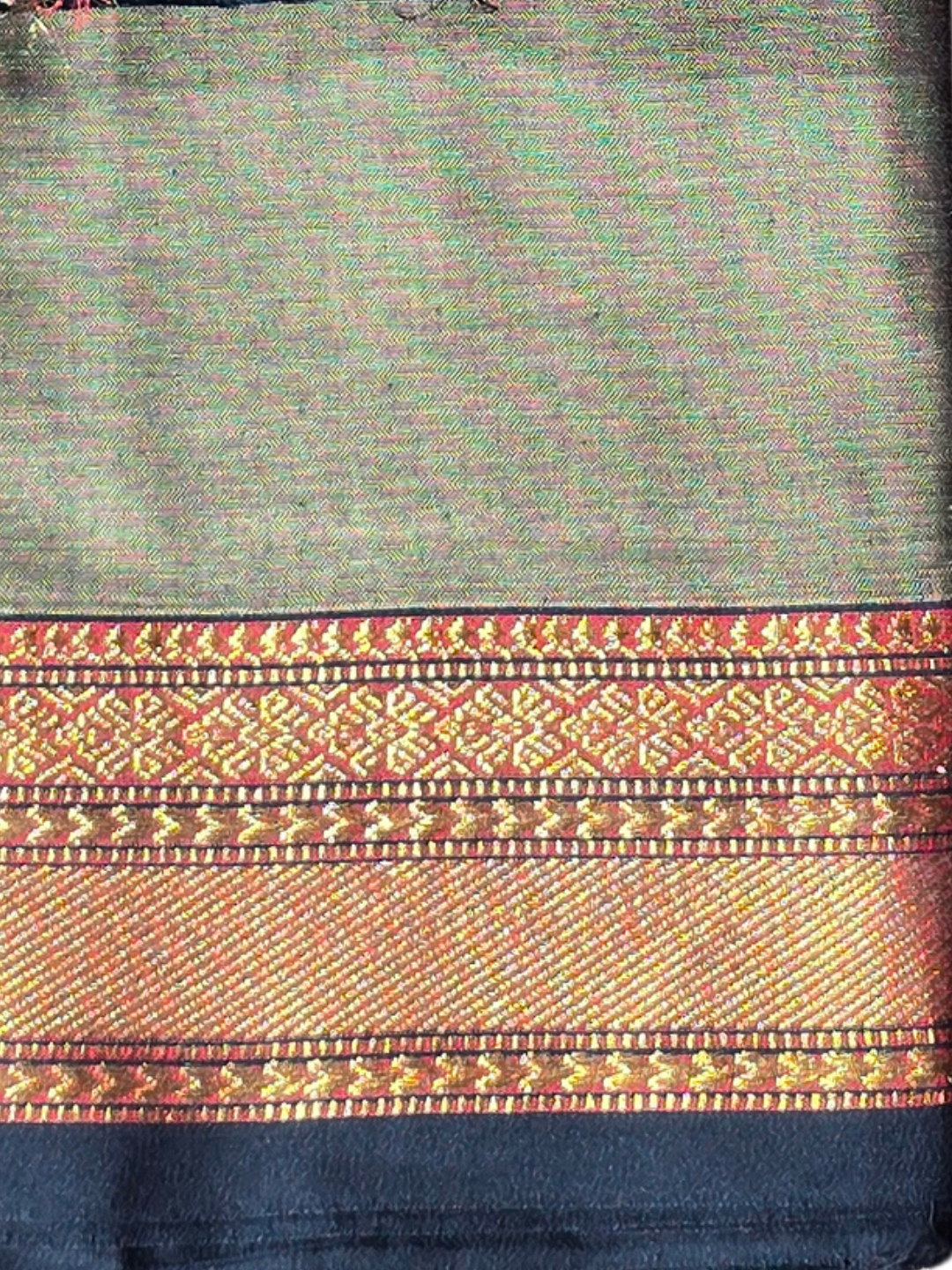 Narayanpet Cotton Saree - Green