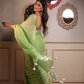 Light Green  Handloom cotton-067