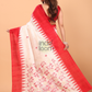 Matka Silk Saree With Snow White - 135