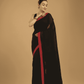 True Black Jamdani Saree - 045