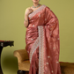 Fancy Blended Saree | Dusty Rose