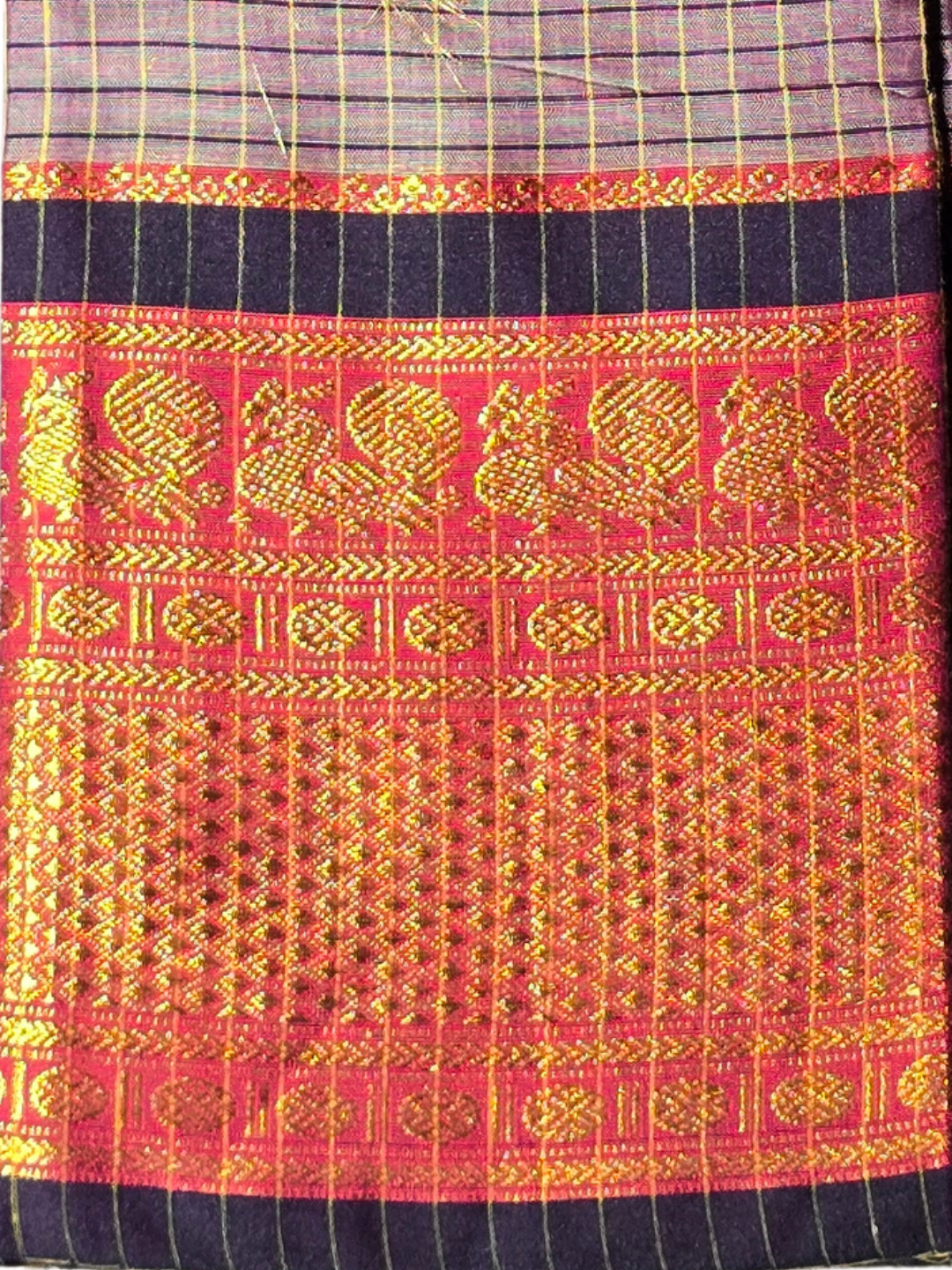 Narayanpet Cotton Saree - Lavender