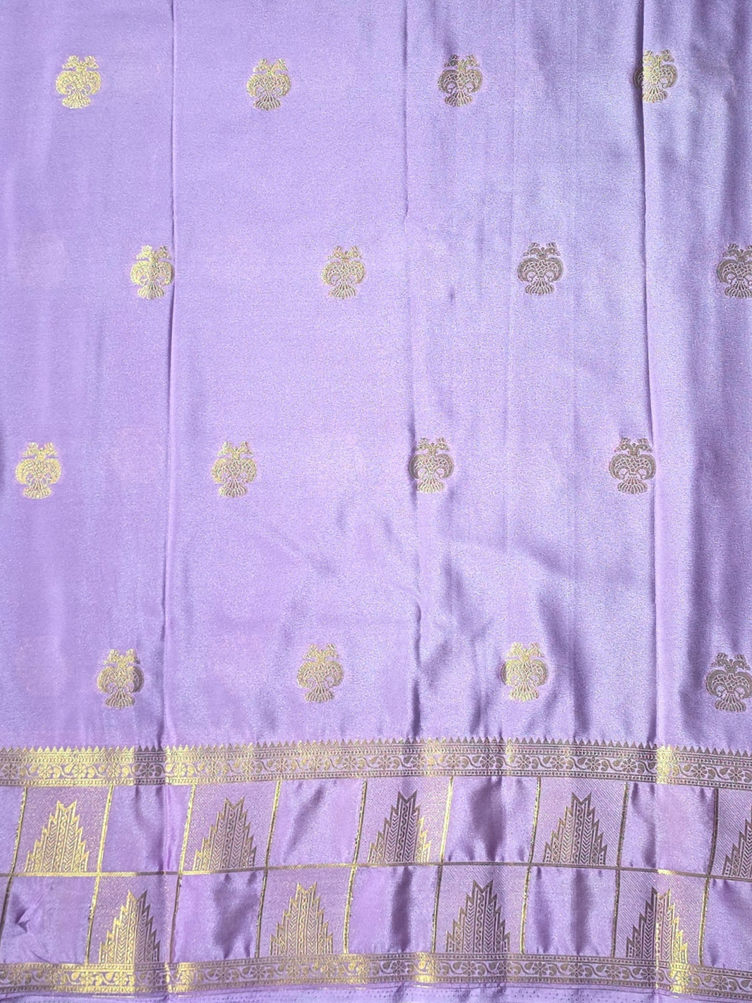 Classic Mysore Silk Saree  |  Purple