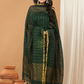 Deep Green color  Jamdani 2-Piece Set Kurti & Dupatta (UNSTITCHED) - 164
