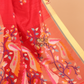 Silk Jamdani Saree With Burgundy Imperial Red - 158