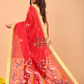 Silk Jamdani Saree With Burgundy Imperial Red - 158