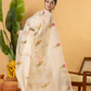 Classic Kota Doria Cotton Unstitched 2-Piece Kurti | Off-White