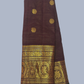 Handwoven Pure Gadwal Silk Saree  |  Wine Red