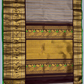 Pure Handwoven Gadwal Silk Saree Gray-203