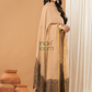 Sand Brown Jamdani 2-Piece Set Kurti & Dupatta (UNSTITCHED) - 141