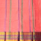 Narayanpet Cotton Saree - Coral