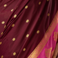 Classic Mysore Semi Silk Saree | Deep Wine