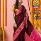 Classic Mysore Semi Silk Saree | Deep Wine