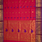 Kanchi Cotton|rani pink & purple