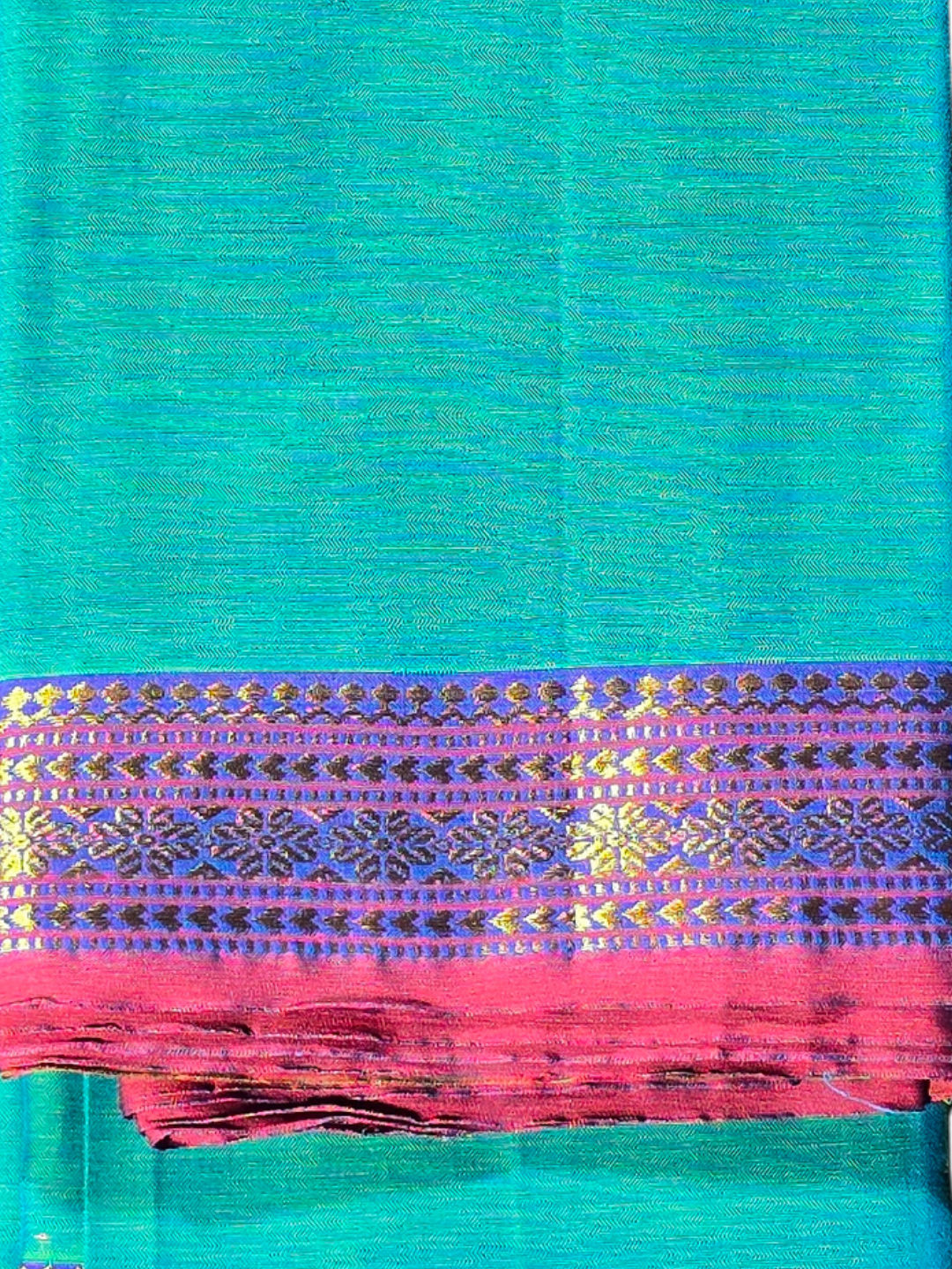 Narayanpet Cotton Saree - Blue