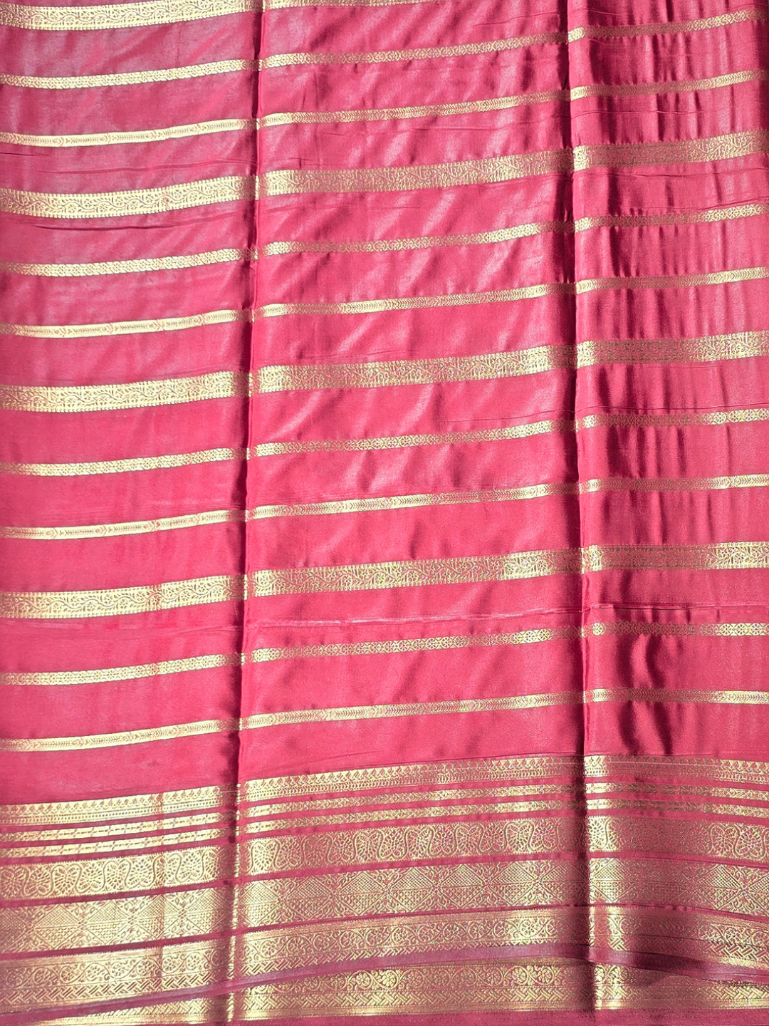 Classic Mysore Silk Saree  |  Mustard