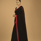 True Black Jamdani Saree - 045