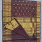Handwoven Pure Gadwal Silk Saree  |  Wine Red