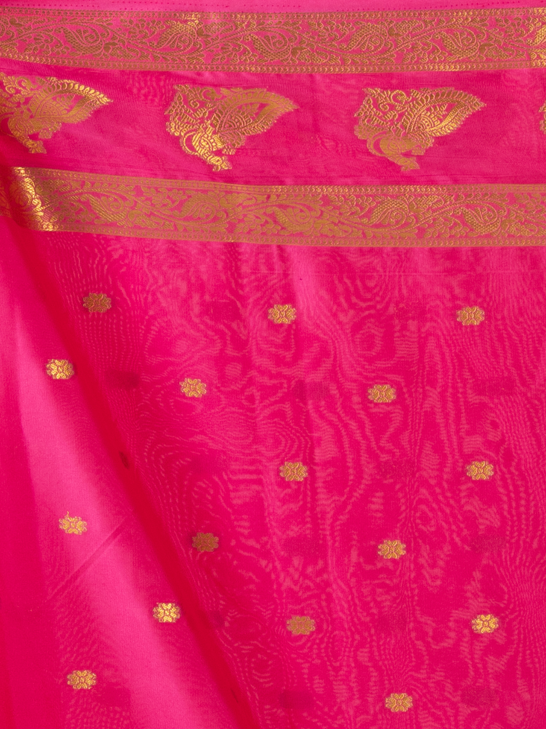 Classic Mysore Semi Silk Saree | Deep Wine