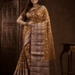 Dijon Yellow Cotton Silk Saree - 012 - indeloom