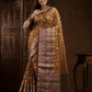 Dijon Yellow Cotton Silk Saree - 012 - indeloom