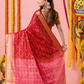 Classic Mysore Semi Silk Saree | Crimson Red