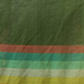 Pure Handloom Mul Cotton Saree | Forest Green