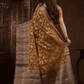 Dijon Yellow Cotton Silk Saree - 012 - indeloom