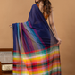 Pure Handloom Mul Cotton Saree | Deep Navy Blue