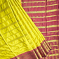 Classic Mysore Silk Saree  |  Parrot Green