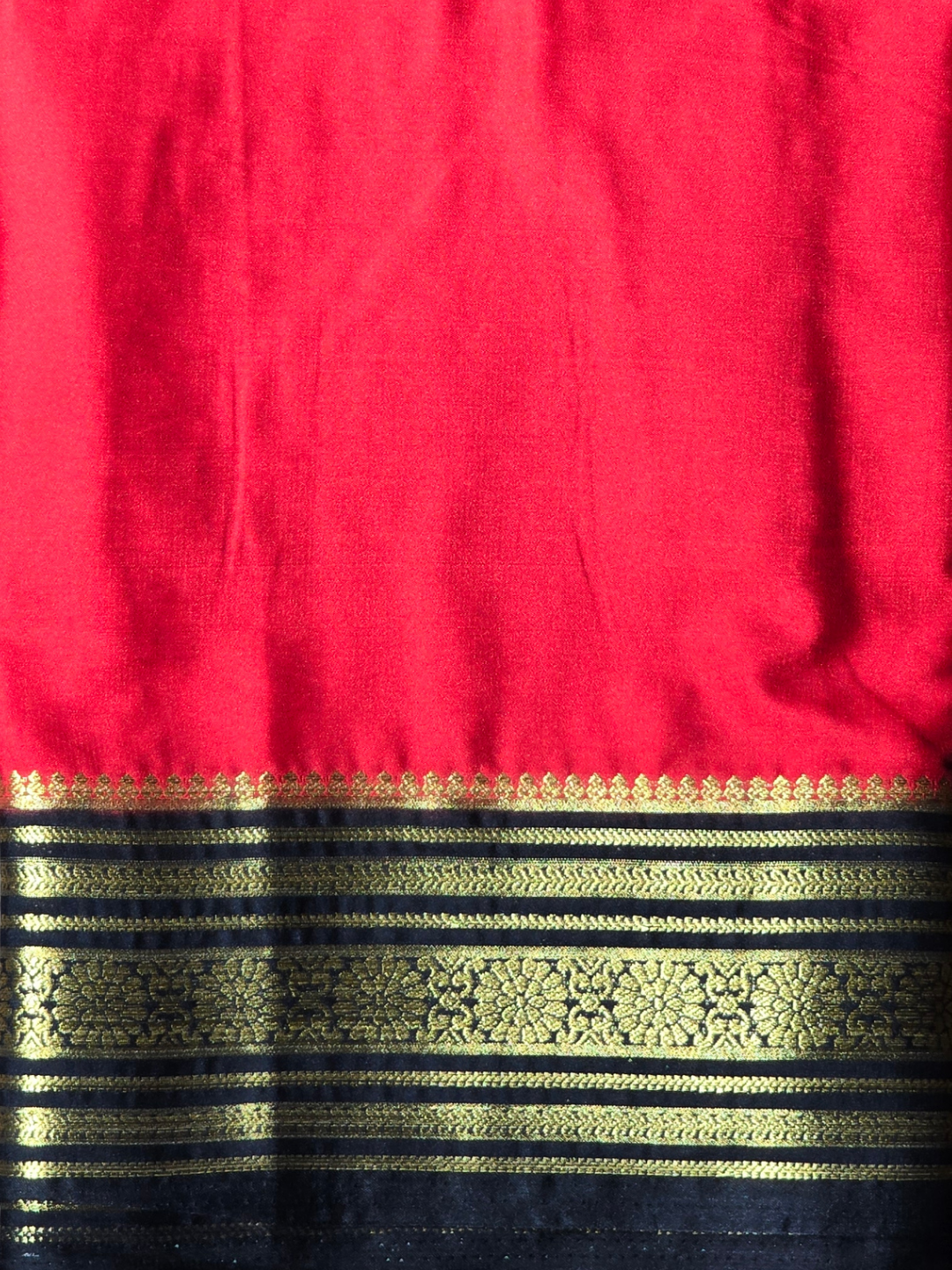 Classic Mysore Silk Saree  |  Rani Pink